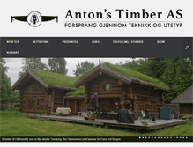 Tablet Screenshot of anton.no